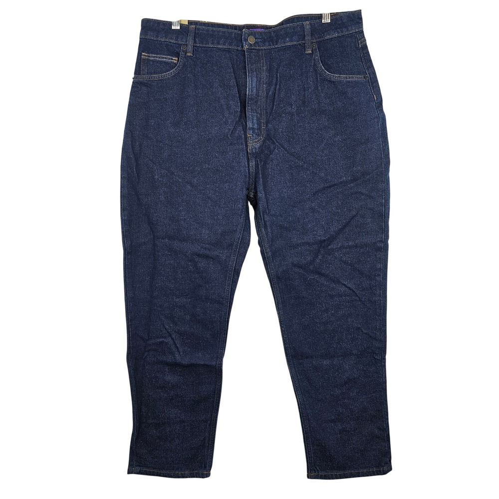 Patagonia Women's Dark Wash Straight Leg Denim Jeans Blue Size 34 High Rise